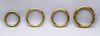 Brass Bull Ring, <br> Medium, 3/8" x 3"<br> Stone 53