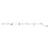 Burette Set CARESITE Injection Site <br> 6" ,  88" 60 Drops/mL 16mL 20/Case <br> BBraun 470116