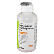 CEPHALEXIN ORAL SUSPENSION <BR> 125MG/5ML, 2000ML <BR> Brand Name ( KEFLEX ORAL SUSP 125MG/5ML ) <br> Lupin  	68180012302