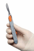 Change-A-Blade Blade Handle <br>  #4 , 48/Case <br>  Ansell Sandel 2204