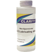 Clarity <br>  Nonspermicidal AI Lubricating Jelly 12 oz , Each <br> AURORA PHARM 59017