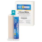 ClearBite. Unflavored. <br>2x50 mL cartridges + 6 pink mixing tips/pk, <br>10pk/bx, 4bx/cs <br> Mydent BR-9200