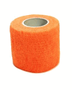 Co-Flex Cohesive Flexible Bandage,<br>  Orange, 4" x 5yd , 18/Case <br> Andover 3540OR-018