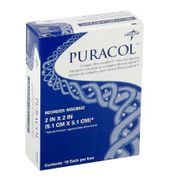Collagen wound Dressing Sheet <br>Puracol <br> 100% Collagen 2 X 2 Inch , 10/Box <br> Medline  MSC8522