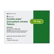 Comfor-trate (Maropitant Citrate) <br>  Antiemetic Tablets for Dogs <br>16mg, 4 Count <br> Vetone 86136010135