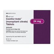 Comfor-trate (Maropitant Citrate) <br> Antiemetic Tablets for Dogs<br>24mg, 4 Count <br> Vetone 86136010235