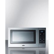 Compact Microwave <br> Door & Cabinet Stainless Steel <br> Summit SCM853
