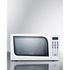 Compact Microwave <br> Door&Cabinet White <br> Summit SM901WH