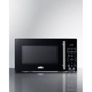 Compact Microwave with USB Ports and Allocator <br> Door & Cabinet Black <br> Summit SM903BSA1