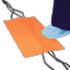 Cord Cover Trip-No-More Orange <br> 8"x24" 75/Ca <br> Ansell 2302