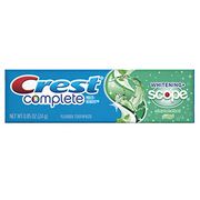 Crest Complete Toothpaste, <br>Whitening with Scope, <br>.85 oz, 72/cs <br> Crest 3700040162