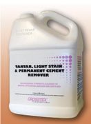 CROSSTEX TARTAR & STAIN REMOVER <br> Size Gallon , 4/Case <br> Crosstex JEZTS