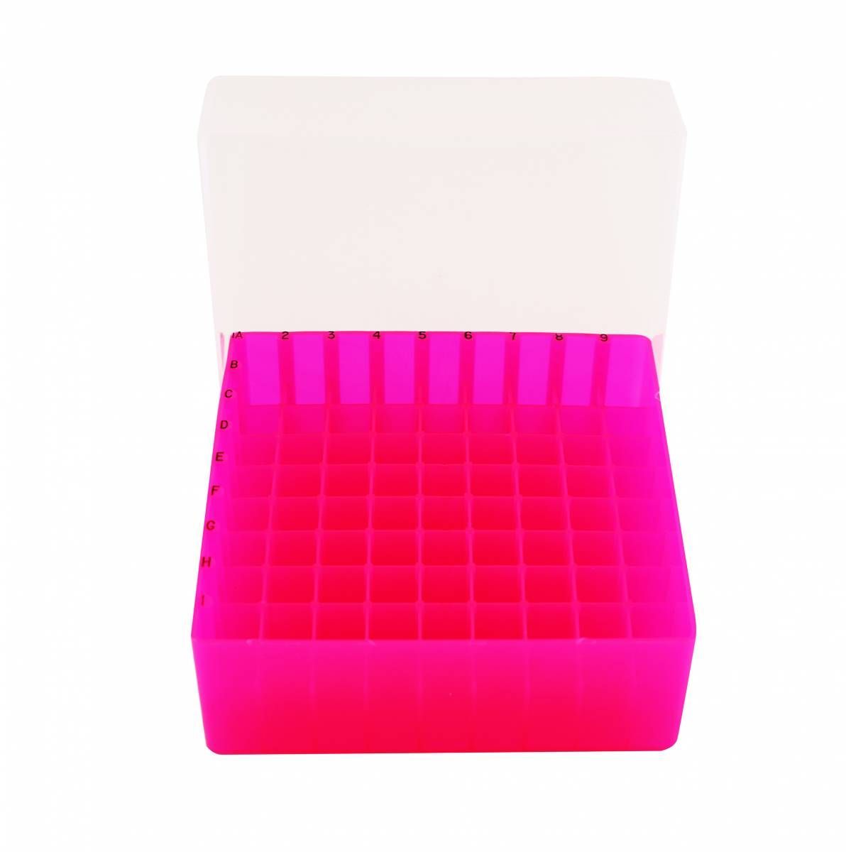 Cryogenic Storage Racks, 81 Tube Capacity, Pink, 2 per Case Rp-145630P