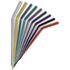 Crystal Tip, Air/Water Syring Tips, <br>Disposable, Rainbow,<br> 1500/bg, 12bg/cs <br> MICROBRUSH CT2100