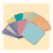DENTAL BIB <BR> DIFFERENT COLORS , 500 / CASE
