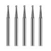 Dental Bur #1/4 Carbide Round FG <br> 5/Pack <br> Brasseler USA 000084G3