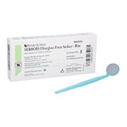 Dental Mirror Size 5 Single Side <br> Front Surface Blue Fiberglass Autoclavable 10/Box <br> HS 1006153