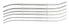  Dilator Uterine Hank<br> DE #7/8 2.5/ 4mm Reusable <br>SS Each <br>BR Surgical BR70-43008