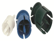 Draw-Off Cap for Syringe, <br> White, 20mm , 10/Pack <br> Allflex HD20W