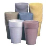 Drinking Cup Plastic<br> 5 oz White Embossed Grip <br>1000/Case <br> Crosstex CXWH