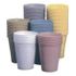 Drinking Cup Plastic<br> 5 oz White Embossed Grip <br>1000/Case <br> Crosstex CXWH