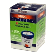 Drug Test Kit 5 Panel All Source<br> Allsource 919548 Drug Test Kit 5 Panel All Source<br> Allsource 919548