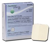 DuoDERM <br>Extra Thin Dressing <br>4"x4" 10/Bx <br> Convatec 187955-box