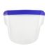 Dynamic Disposable Snapeez<br> Replacement Face Shield<br> Clear / Blue ,25/Package <br> Palmero 3919