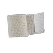 Elastic Bandage  4 Inch X 5-4/5 Yard <br>Double Hook and Loop Closure White <br>NonSterile Standard Compression , 72/Case <br> Cardinal 23593-04LF