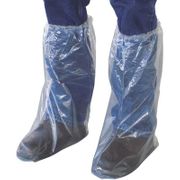 Elastic Top Disposable Boot Covers,<br> Clear, 3 mil , 50/Pack <br>Agri-Pro 429503