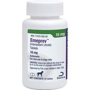 Emeprev (maropitant citrate) Tablets <br>16 mg, 60 Tablets/Bottle <br> DECHRA EMPVBT-16