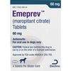 Emeprev (maropitant citrate) Tablets <br> 60 mg, 4 Tablets/Blister Card <br> DECHRA EMPVST-60