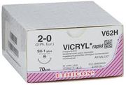 Ethicon Suture 0 Vicryl <br>PSL Violet 27" <br>Braid 36/Bx<br> Ethicon J610H