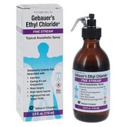Ethyl Chloride Topical Spray <br> Fine Stream Bottle 3.9oz Each<br>  Gebauer 1389019-1PK