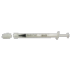 Exel 1ml Luer lock Syringe<br> 100/Box <br> Exel 26049
