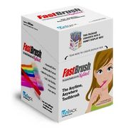 FastBrush Pre-Pasted Toothbrushes, <br> Disposable, 100/bx, 10 bx/cs <br> Dukal UDA-4001