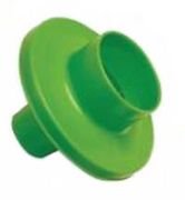  Filter Pulmonary <br>Function Koko Moe <br>Plastic Neon Green 100/Bx <br>nSpire Health 813000