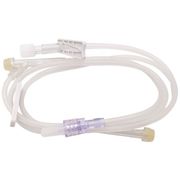 FiveTen-K IV Extension Set <br> with 2 Injection Sites and Clamp, <br>Rotating Luer, 42" , 50/Case <br> Vetone ECO188814