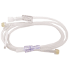FiveTen-K IV Extension Set <br> with Clamp, Rotating Luer, 30" , 50/Case <br> Vetone ECO188803