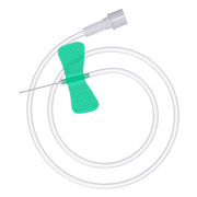 FiveTen-K Winged IV Infusion Set, <br>Green, 21g x 0.75" with 12" Tubing , Each<br> Vetone ECOW21075