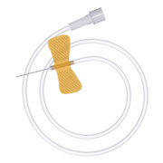 FiveTen-K Winged IV Infusion Set, <br> Yellow, 25g x 0.75" with 12" Tubing, Each <br> Vetone ECOW25075