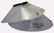 Full Shield Elizabethan Collar 424, <br> 10.75" - 14.5" (61cm Diameter) <br> Vetone MTS424