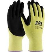 G-Tek Kevlar Seamless Gloves,<br>  Yellow/Black, Large , Each <br> Bunzl K1450/L