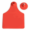 Global Maxi Female Ear Tag <br> with Button, Numbered 1-25, <br>Red , 25/Pack <br> Allflex GXF025/GSM-R