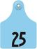 Global Super Maxi Female-Small Male <br> 1-25 Blue , 25/Pack <br> Allflex 333277