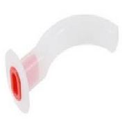 Guedel Oropharyngeal Airway <br>Cardinal Health Red 100 mm Length Size 5 <br>NonSterile Adult / Pediatric / Infant / Neonate <br> 10/BX 10BX/CS <br> Cardinal 1227100A