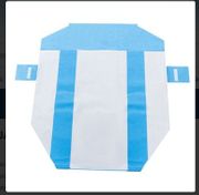 H650 HALYARD SMART-FOLD <br>Sterilization Wrap White / Blue <br> 28 X 46 Inch , 48/Case <br> Three Layer SMS Polypropylene<br> Halyard 14281