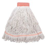 Heavy Duty Wet Mop Head <br>24 oz , White , 12/Case <br>Launderable, Long-Lasting <br> ULN S-7271-White