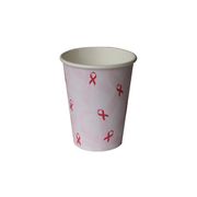 HSI Drinking Cup Paper  <br>5 oz Pink Ribbon 1000/Case<br> HS 9004211