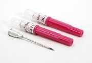 Ideal Hard Pack Aluminum Hub<br>  Hypodermic Needle, Pink, 18g x 1.5" , 100/Box <br> Vetone 9410AL